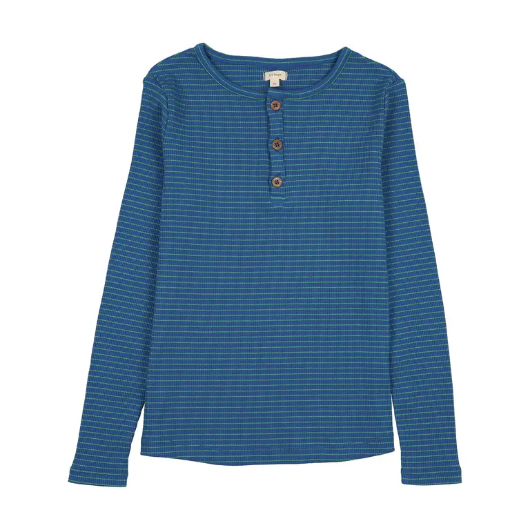 Lil Legs Lil Legs Basic Stripe Henley - SS26 -