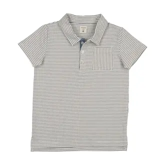 Analogie Analogie Denim City Stripe Polo - SS26 -