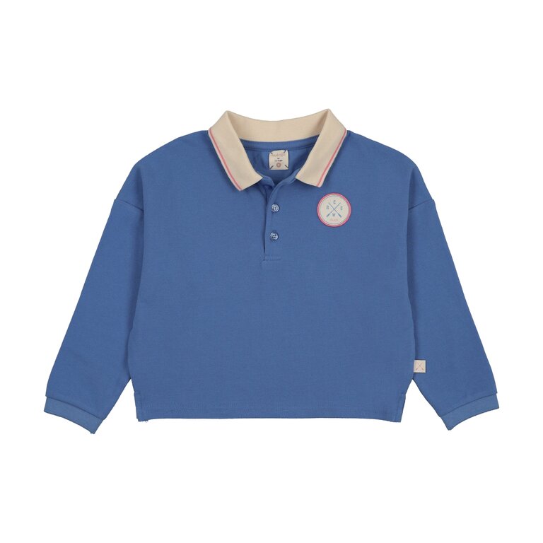 Analogie Analogie Boating Crew Patch Girls Polo - SS26 -