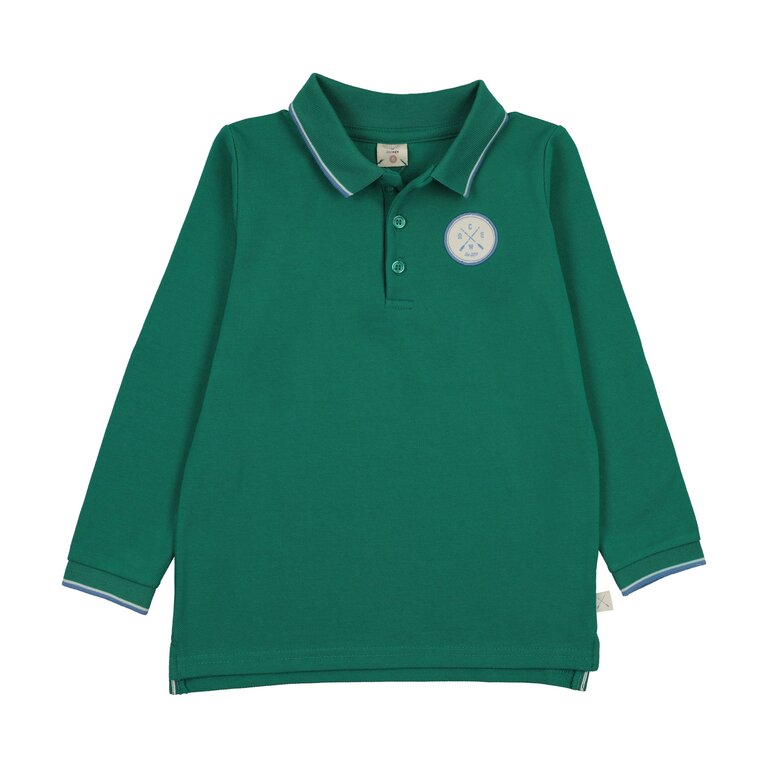 Analogie Analogie Boating Crew Long Sleeve Polo - SS26 -