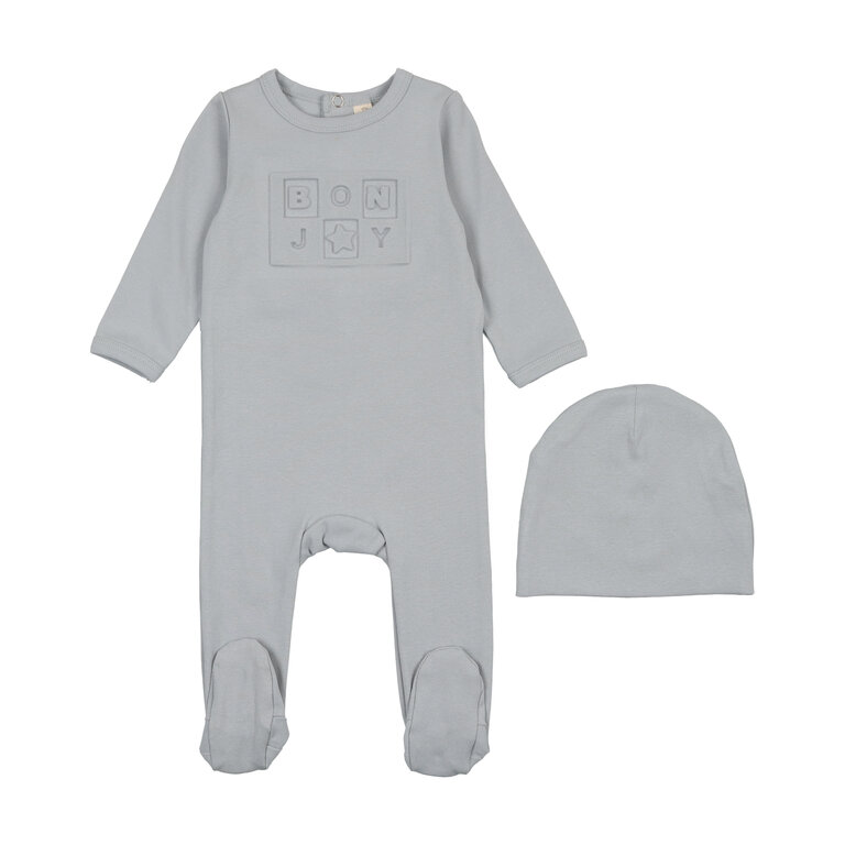 Bonjoy Bonjoy Embossed Bonjoy Footie - SS26 -