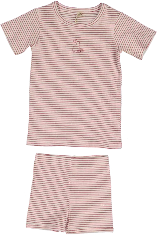 Bonjoy Bonjoy Bunny Short Sleeve Set - SS26 -