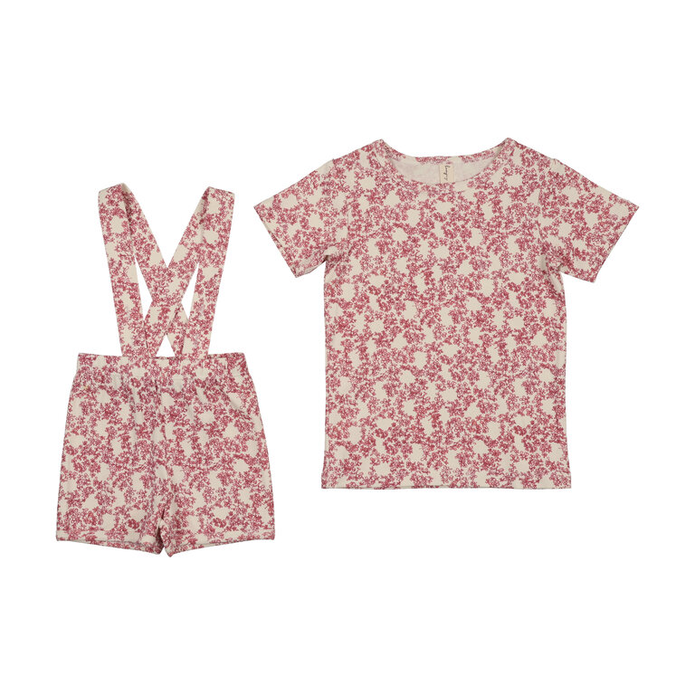 Bonjoy Bonjoy Abstract Vine Short Sleeve Set - SS26 -