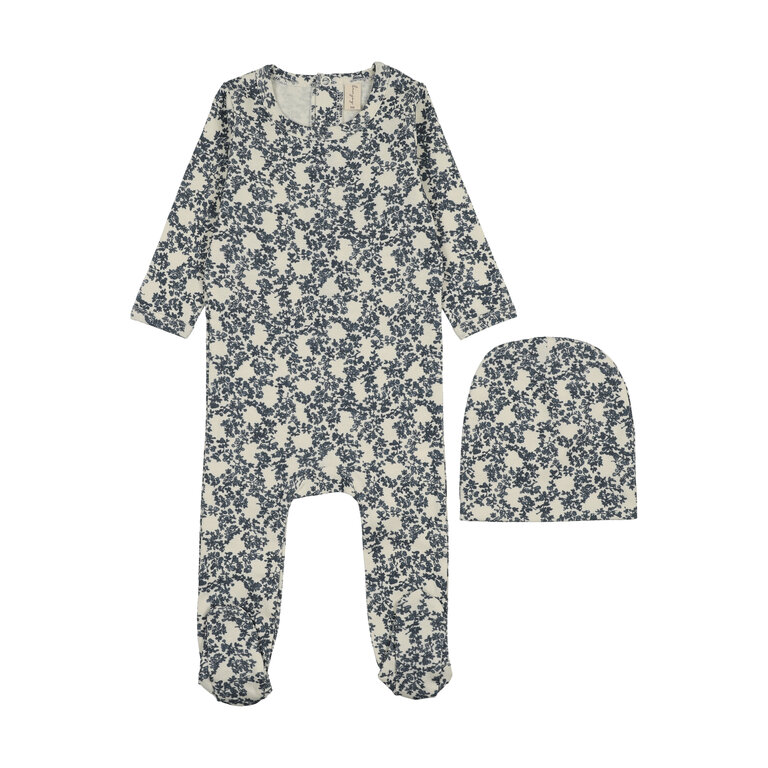 Bonjoy Bonjoy Abstract Vine Footie Set - SS26 -