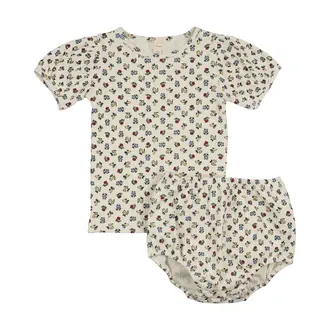 Lil Legs Lil Legs Puff Sleeve Toddler Set - SS26 -