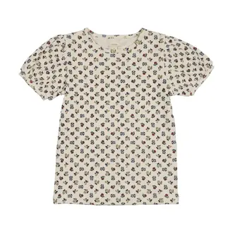 Lil Legs Lil Legs Puff Sleeve Short Sleeve Tee - SS26 -