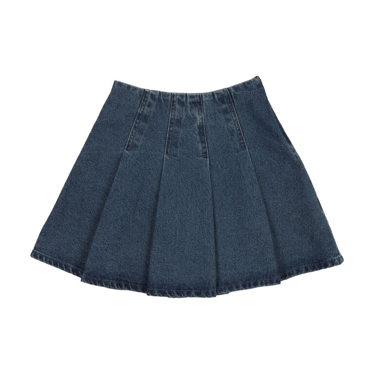 Lil Legs Lil Legs Pleated Denim Skirt - SS26 -