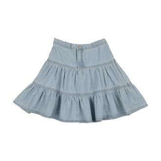 Lil Legs Lil Legs Denim Tiered Skirt - SS26 -