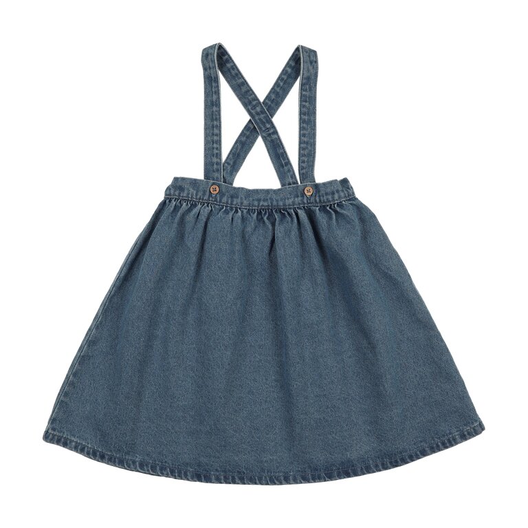 Lil Legs Lil Legs Denim Suspender Jumper - SS26 -