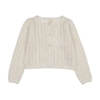 Analogie Analogie Girls Pointelle Cardigan - SS26 -