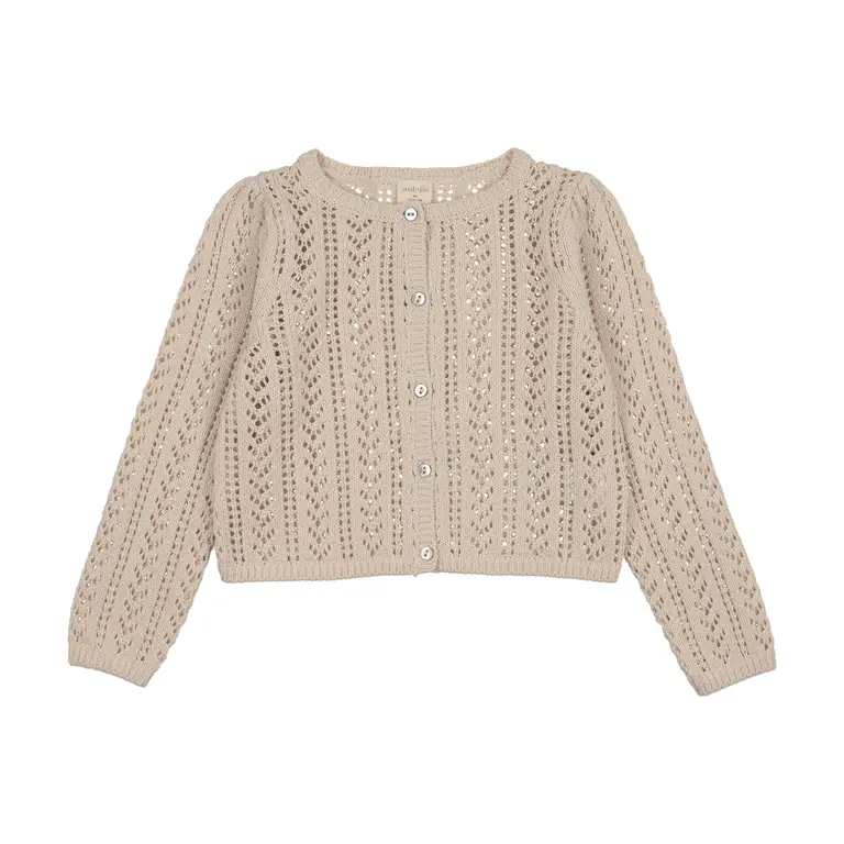 Analogie Analogie Girls Pointelle Cardigan - SS26 -