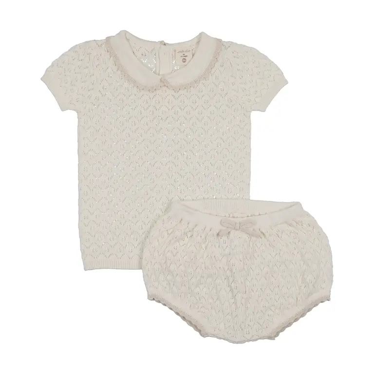 Analogie Analogie Girls Knit Set - SS26 -