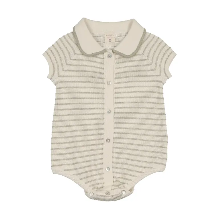 Analogie Analogie Textured Knit Romper - SS26 -