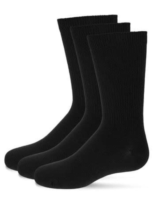 MeMoi MeMoi Boys Thin Rib Crew Socks - 3 Pack - MK-565 -