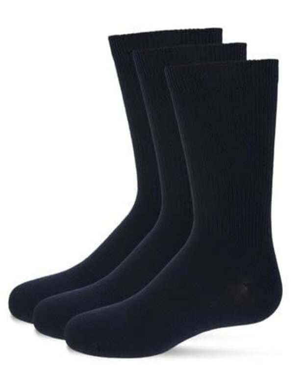 MeMoi MeMoi Boys Thin Rib Crew Socks - 3 Pack - MK-565 -