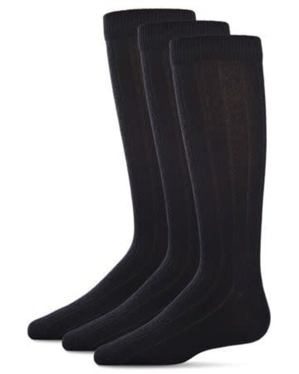 MeMoi MeMoi Boys Cotton Blend Ribbed Socks - 3 Pack - MK-10950 -