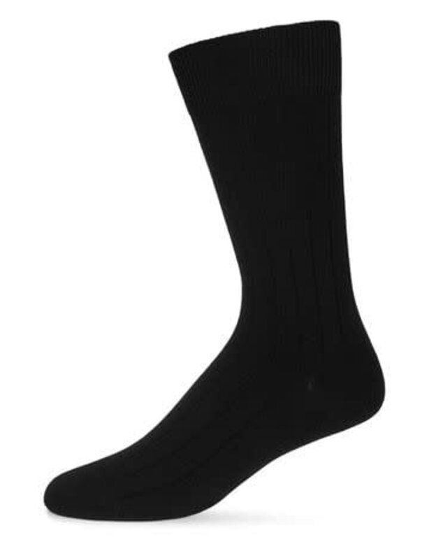 MeMoi MeMoi Mens Ribbed Extra Wear Crew Socks - 3 Pack - MM-454 -