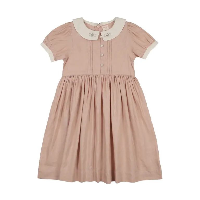 Analogie Analogie Pintuck Dress Short Sleeve - SS26 -