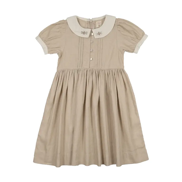 Analogie Analogie Pintuck Dress Short Sleeve - SS26 -