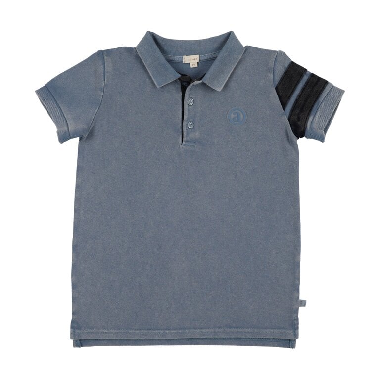 Lil Legs Lil Legs Stripe Detail Polo Short Sleeve - SS26 -