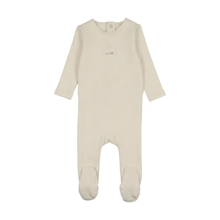 Analogie Analogie Grid Print Footie -  SS26 -