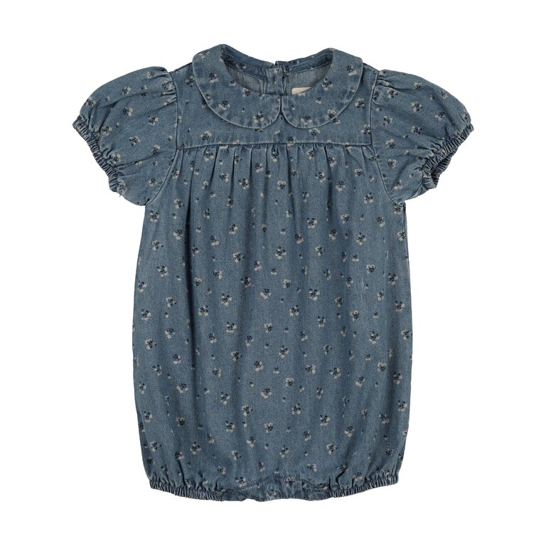Analogie Analogie Dainty Denim Girls Romper - SS26 -