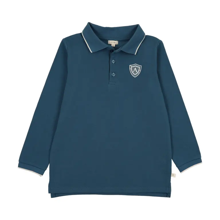 Lil Legs Lil Legs Logo Polo Long Sleeve - SS26 -