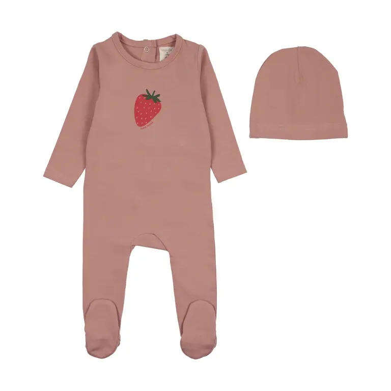 Analogie Analogie Strawberry Footie Set - SS26 -