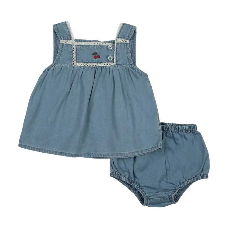Analogie Analogie Denim Capsule Toddler Girl Set - SS26 -