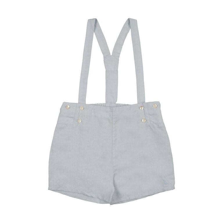 Analogie Analogie Linen Suspender Shorts - SS26 -