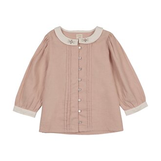 Analogie Analogie Pintuck Blouse 3/4 Sleeve - SS26 -