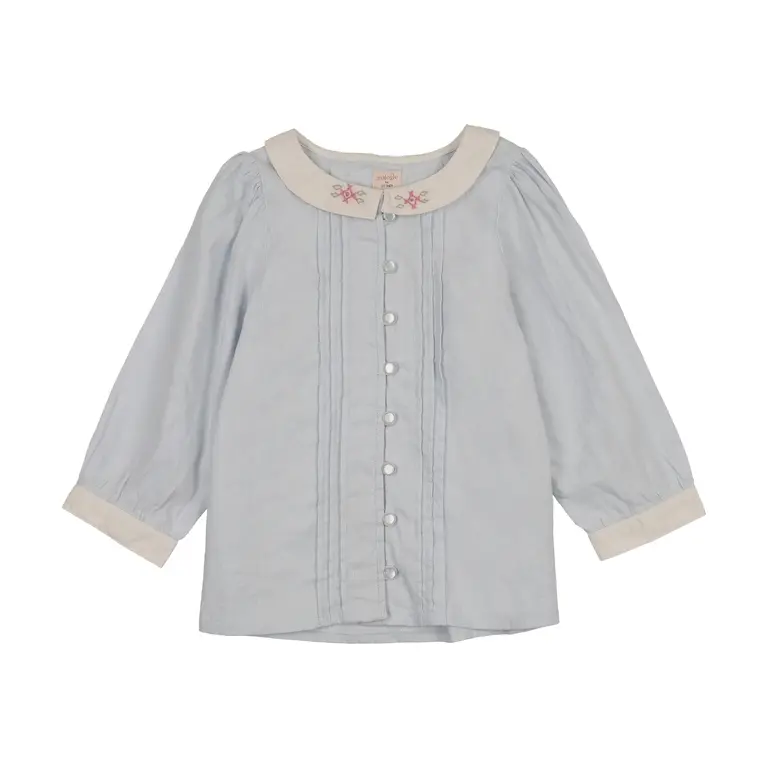 Analogie Analogie Pintuck Blouse 3/4 Sleeve - SS26 -
