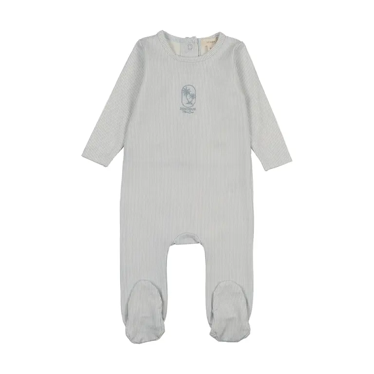 Lil Legs Lil Legs Sailor Stripe Footie - SS26 -