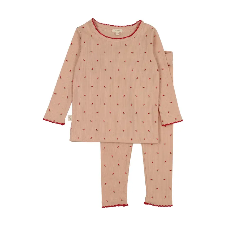Lil Legs Lil Legs Color Dainty Print Lounge Set - SS26 -