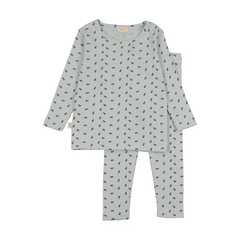 Lil Legs Lil Legs Color Dainty Print Lounge Set - SS26 -