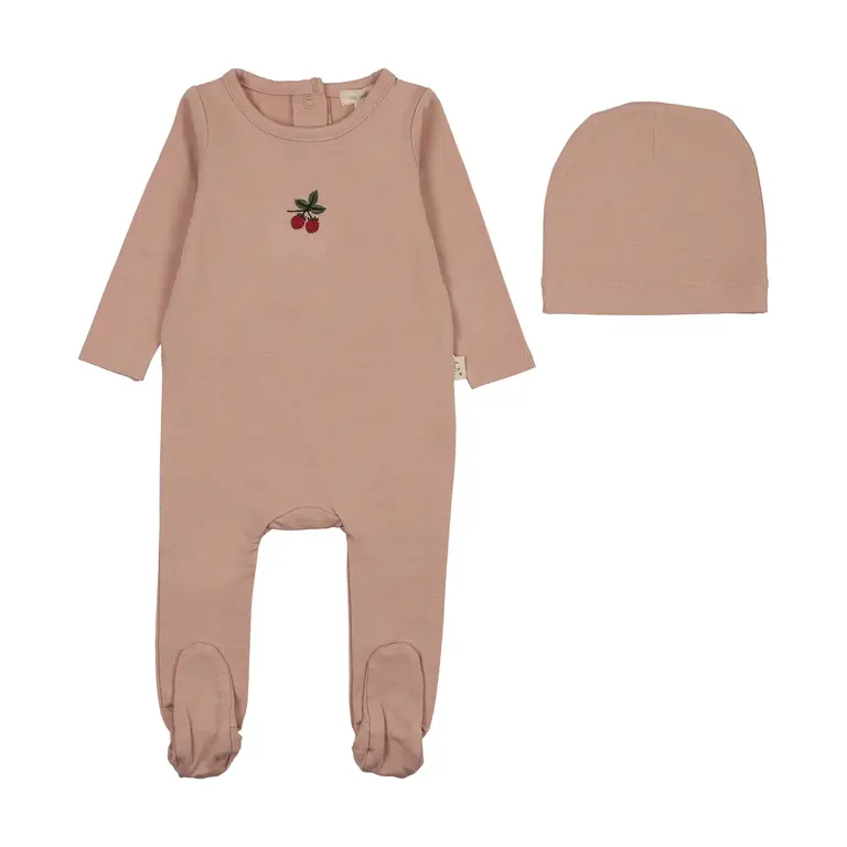 Lil Legs Lil Legs Embroidered Lounge Footie Set - SS26 -