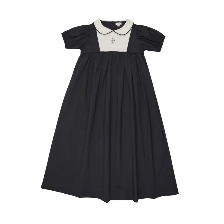 Lil Legs Lil Legs Bib Maxi Dress Short Sleeve - SS26 -