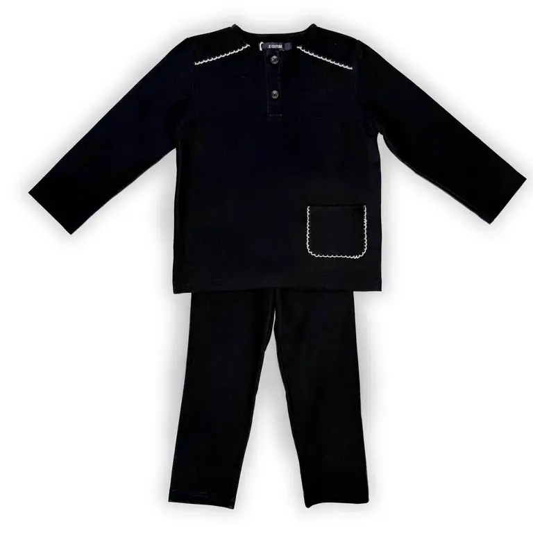 Jolie Enfants Jolie Enfants Scalloped Trim 2-Piece Set - SC1856 - SS26 -