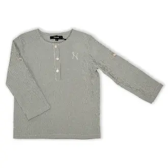 Jolie Enfants Jolie Enfants Searsucker Gingham Shirt - SC1851 - SS26 -