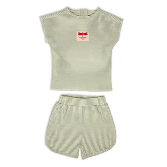Jolie Enfants Jolie Enfants Dragonfly Striped 2-Piece Set - SB3957 - SS26 -