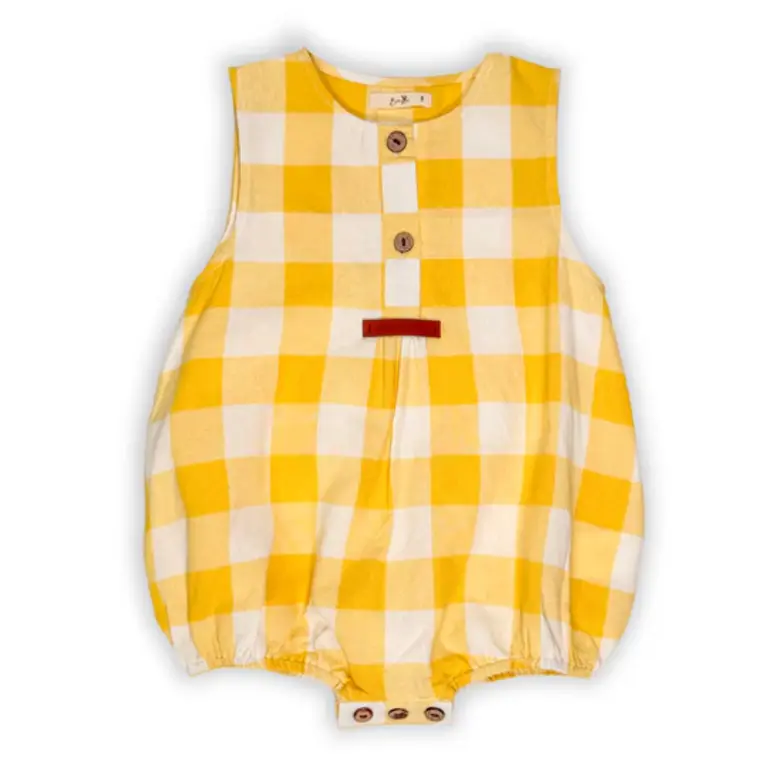 Bunny Love Bunny Love Gingham Romper - SB3059 - SS26 -