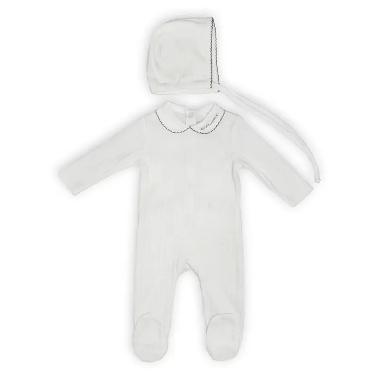 Bunny Love Bunny Love Collar Layette - SL3752 - SS26 -