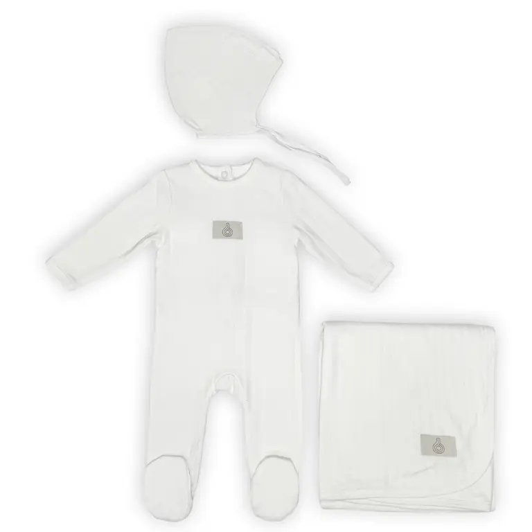 Bunny Love Bunny Love Braided Layette Set - SL3755-S - SS26 -