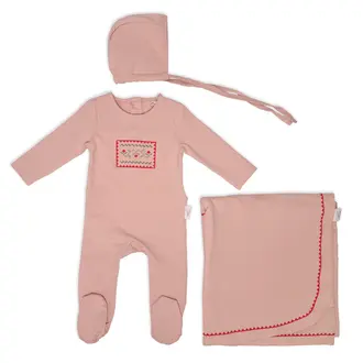 Bunny Love Bunny Love Embroidered Layette Set - SL2756-S - SS26 -