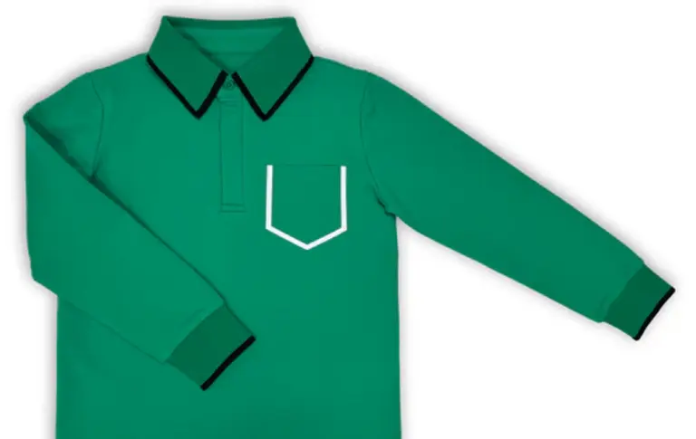 Jolie Enfants Jolie Enfants Outline Trim Polo - SB11512 - SS26 -