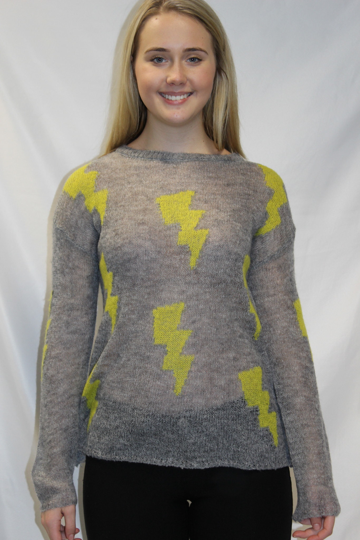 lightning bolt sweater