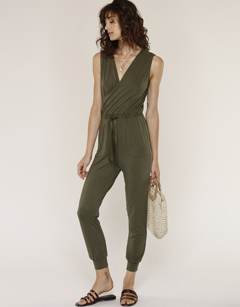 olive color jumpsuit