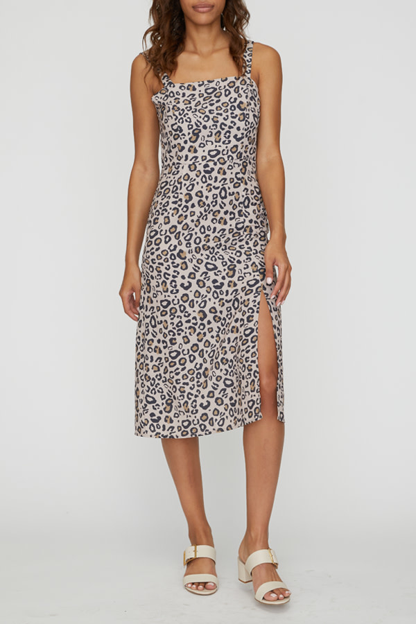leopard sundress
