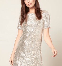 Hit the Lights Dress Silver