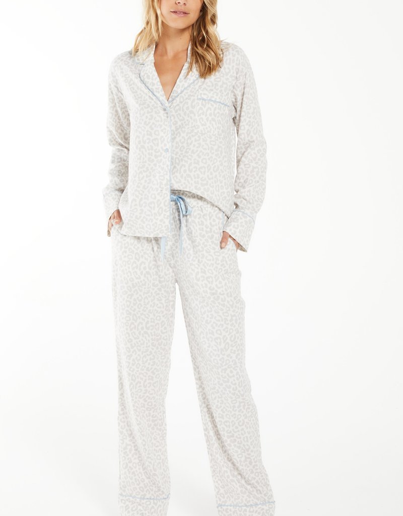 Sleep All Day Animal Print Pajama Set